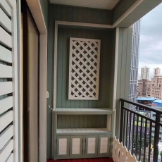 防腐木陽臺(tái)設(shè)計(jì)