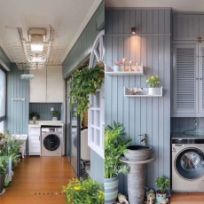 芬蘭木陽臺(tái)