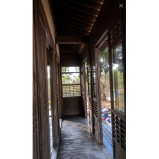 仿古木屋門(mén)窗